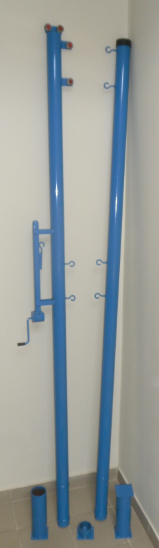 Стойки волейбольные с мех