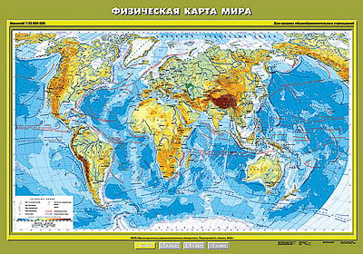 Карта физ.