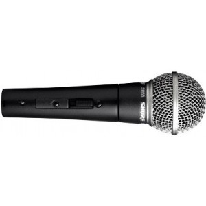 SHURE SM58S вокальный кардиоидный динамический микрофон с выключателем, 50-15000Гц