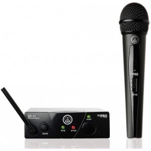 AKG WMS40 Mini Vocal Set BD US45A (660.7МГц) вокальная радиосистема с приёмником SR40 Mini и ручным передатчиком с капсюлем D88
