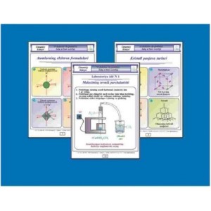 Комплект "Проекционные наглядно-методические пособия по предмету "Химия" (цветные, на прозрачных пленках) (110 листов)