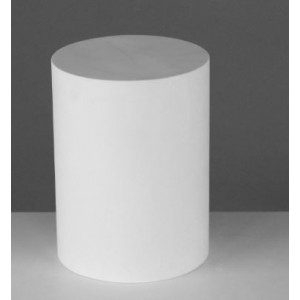 Геометрическая фигура цилиндр, 20 см (гипсовая)
