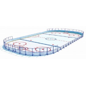Корт хоккейный 50*25м, 6мм