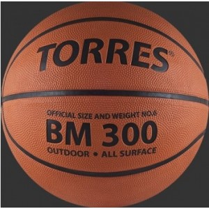 Мяч баскетбольный Torres BM300 размер 5