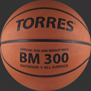 Мяч баскетбольный Torres BM300 размер 6