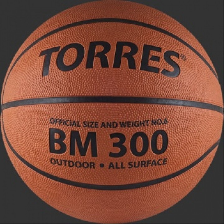 Мяч баскетбольный Torres BM300 размер 6