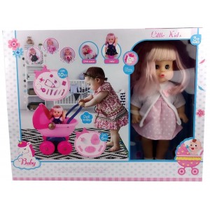 Набор "Кукла с коляской и аксессуарами"