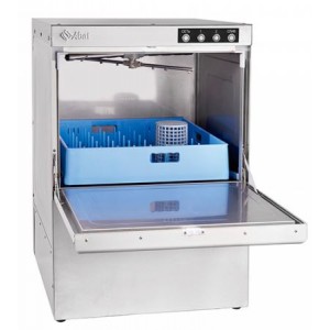 Машина посудомоечная фронтальная МПК- 500Ф-01 (590х640х864мм, 500 тар/ч, с насосом принуд.слива)