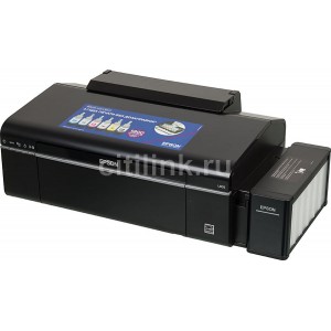 Принтер струйный Epson L805 цветной, цвет черный