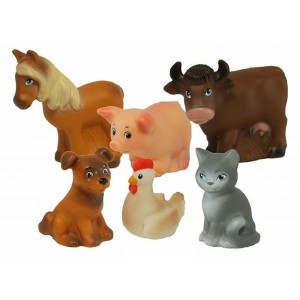 Комплект игрушек "Домашние животные"