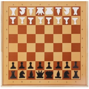 Шахматы демонстрационные магнитные (игровое поле 73х73 см, фигуры полимер, король h=6.3 см)