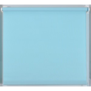 Штора рулонная «Простая MJ», размер 190х160 см, цвет голубой