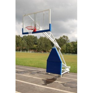Стойка баскетбольная мобильная с выносом щита 2,25м