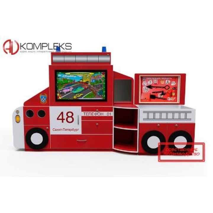 Купить Интерактивный развивающий комплекс с коррекционной направленностью "Логопедическая Пожарная машина" Logo 33